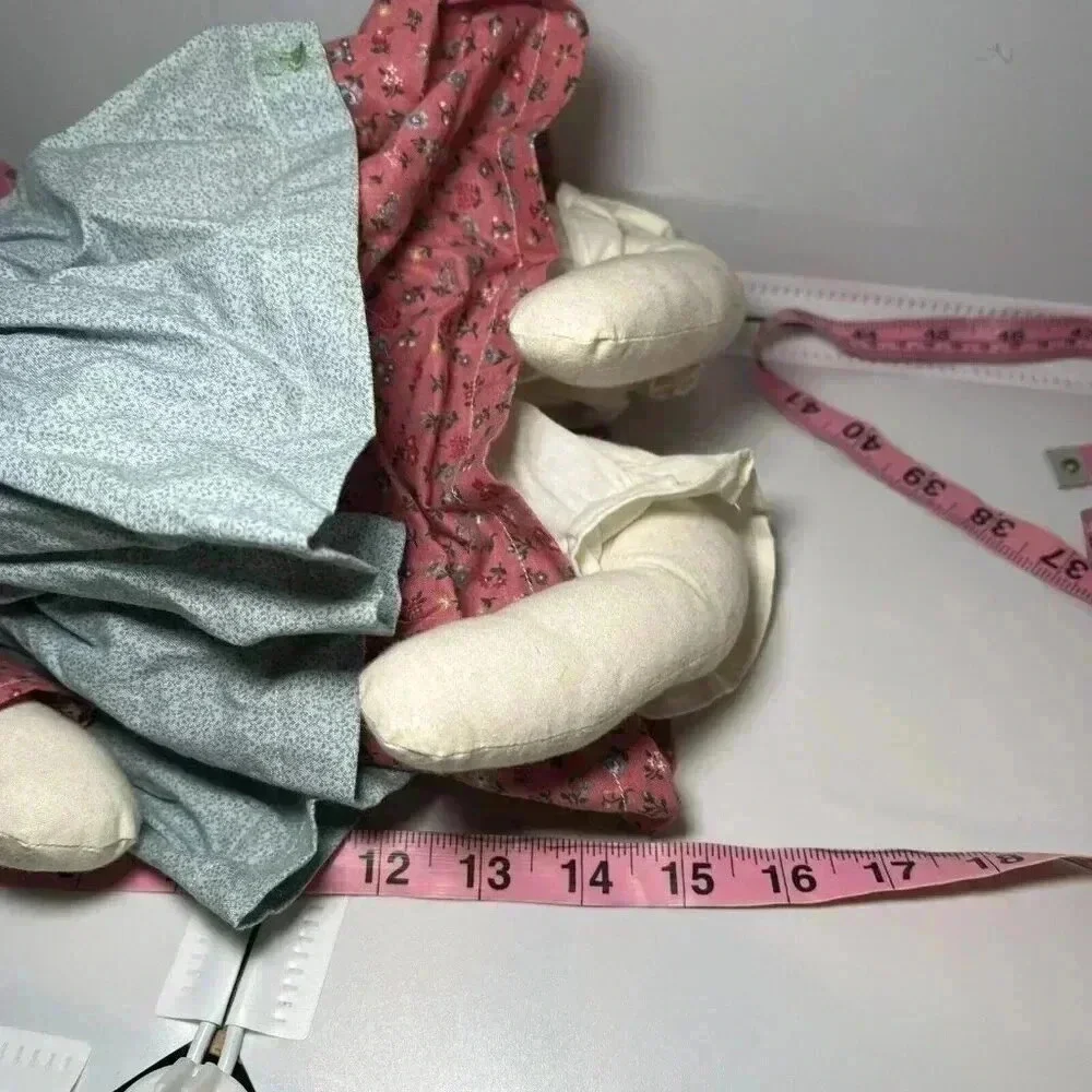 Vintage Handmade Easter Bunny Cloth Rabbit Apron Dress